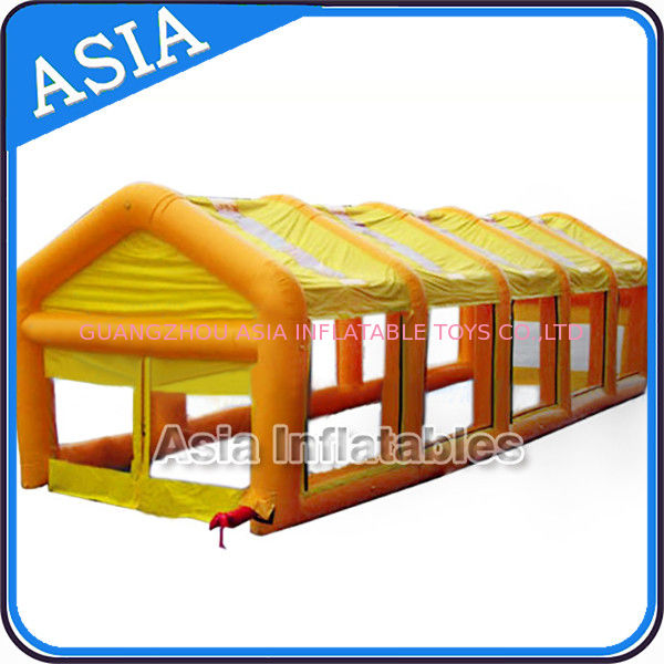Dismantle PVC Large Tent Inflatable Paintball Field Easy To Store
