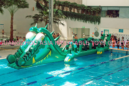 Water Challenge Sports Equipment, Inflatable Water Obstacle Courses