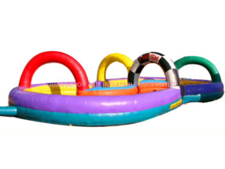 Colourful Zorb Ball Inflatable Racing Track for Events