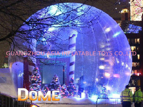 Beautiful Christmas Inflatable Snow Globe For Party Decoration