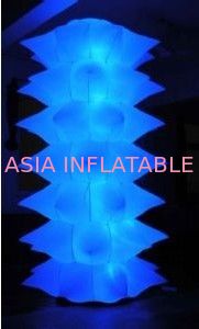 LED Lighting Decoration Inflatable Lights With Silk Printing