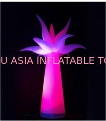Taffeta Fabric Inflatable Lighting , Color Lights For Party