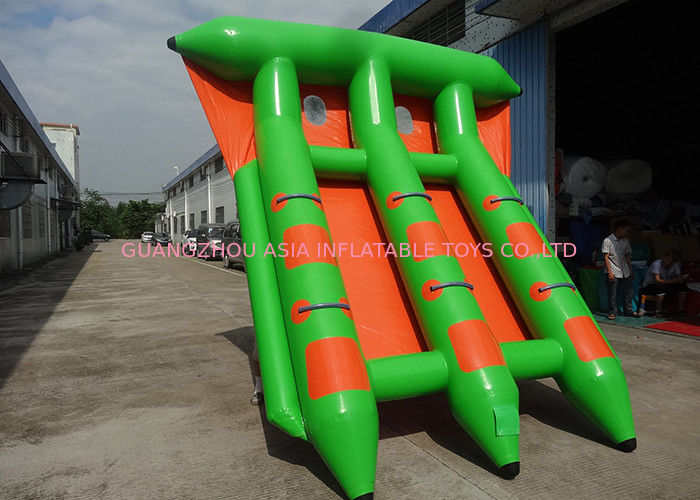 4-6 Passangers InflatableTowable Sport Games/ Fly Fishing Boat Fish Raft Boat