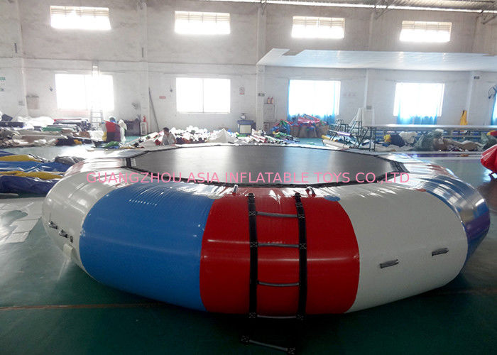 Commercial Air Tight Inflatable Water Trampoline For Water Sport Games