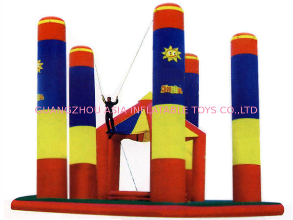 Inflatable Amusement Park Bungee Trampoline For Outdoor Games