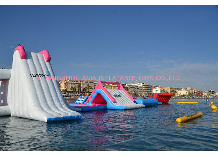 Giant Inflatable Floating Water Park Equipment / Air Water Games for Kids and Adult