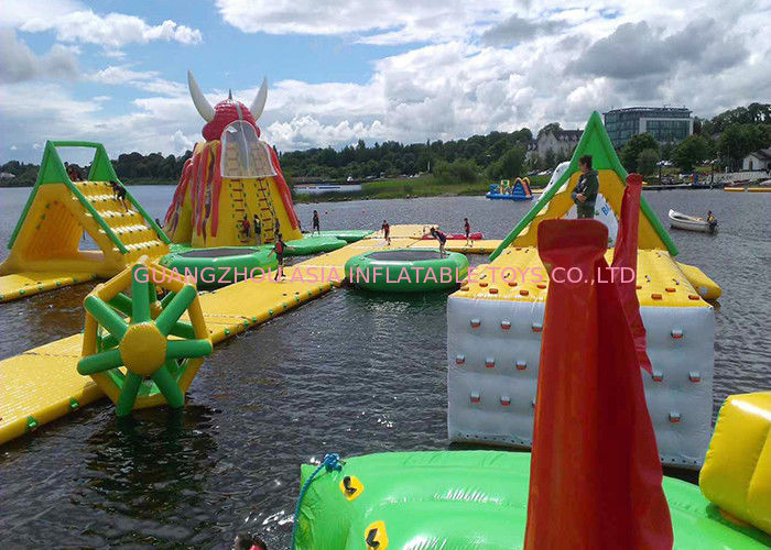 30m × 40m Giant Inflatable Water Park For Children With Customized Logo