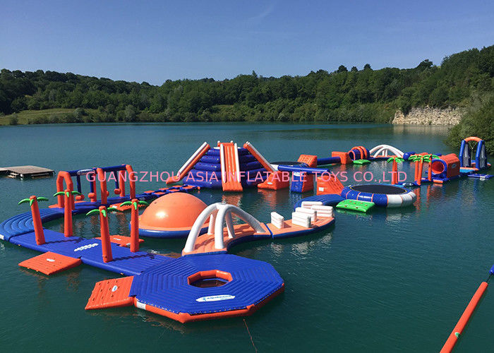 3 Layers Leak - Proof Inflatable Water Park Equipment With Slide Game