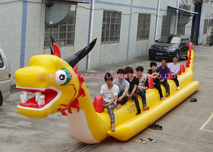 10 + Passenger Dragon Inflatable Towable Ski Tube Water Sport Games