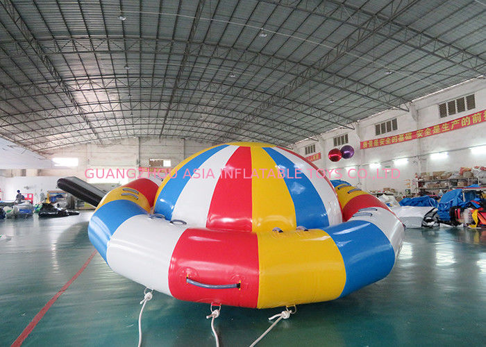 Ocean Disco Boat Inflatable Towable Tube / Floating Spinner Boat