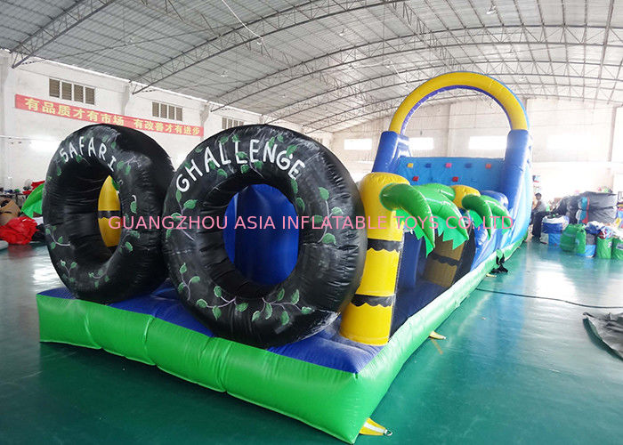 Amusement Park Use Inflatable Circus, Inflatable Obstacle Challenges Game