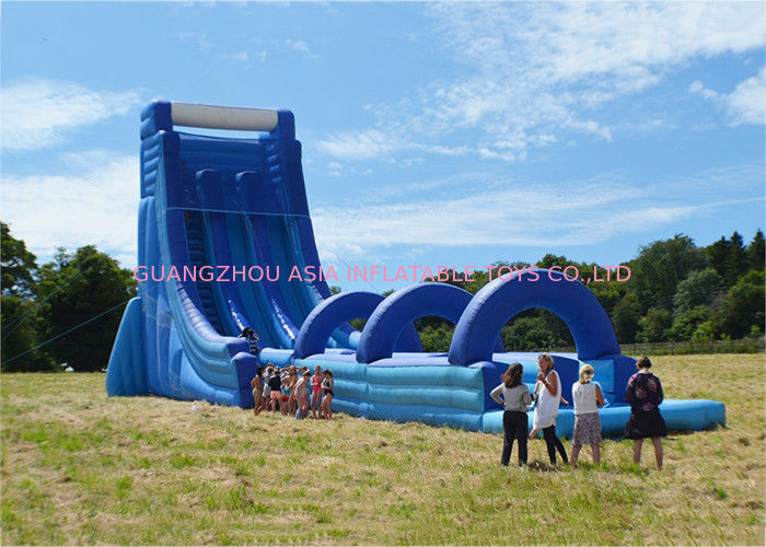 Inflatable Water With Slide With Double Lanes for kids