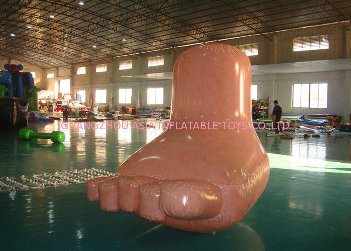 Cartoon Advertising Inflatables Human Body Feet Balloon , Models Character