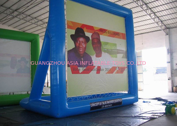 PVC Inflatable Billboard , Advertising Inflatables Water Billboard