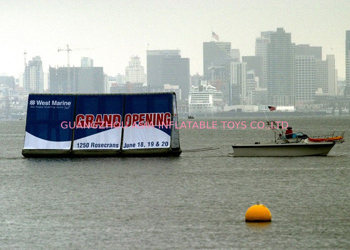 Crazy Event Advertising Inflatables Billboard /  Inflatable Floating Billboard