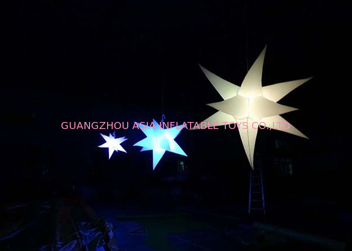 LED Light Inflatable Hanging Decoration, Wonderful Lighting Star for Party