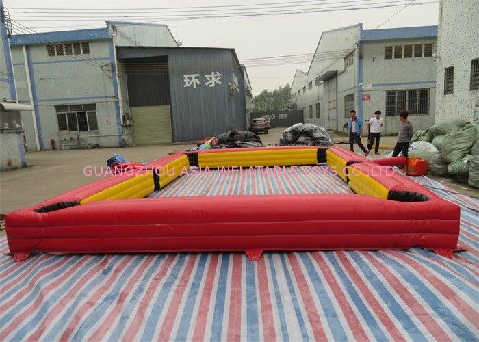 Simple Inflatable Sports Games Inflatable Billiards And Soccer Football Games