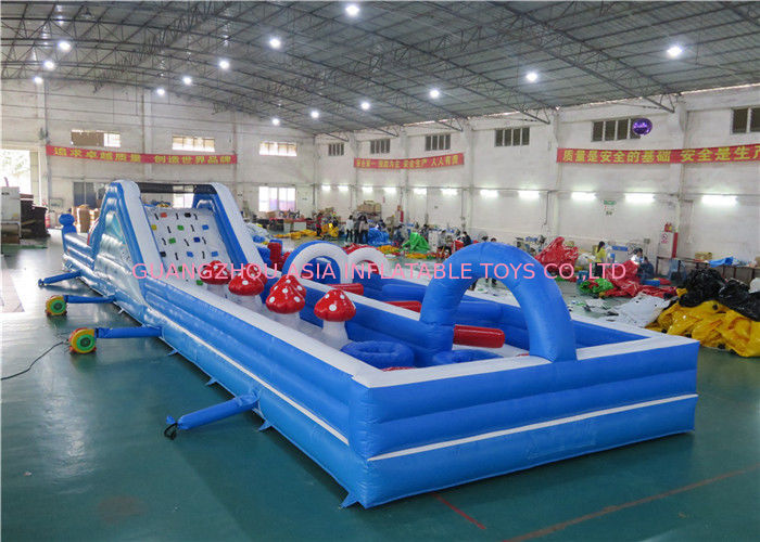 Commercial Grade Inflatable Obstacle Courses For Amusement Sports Games