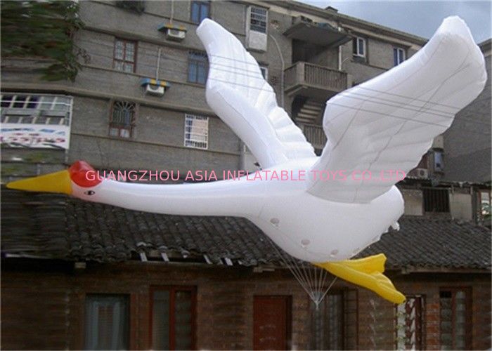 Customized Advertising Inflatables Shaped Helium Balloon , PVC Giant  Bird Animal Balloon