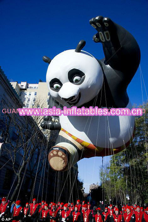 custom giant advertising inflatable panda