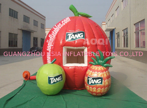inflatable fruit booth tent