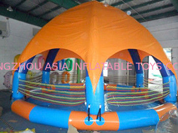 Family Size Kids Inflatable Pools With Tent Cover