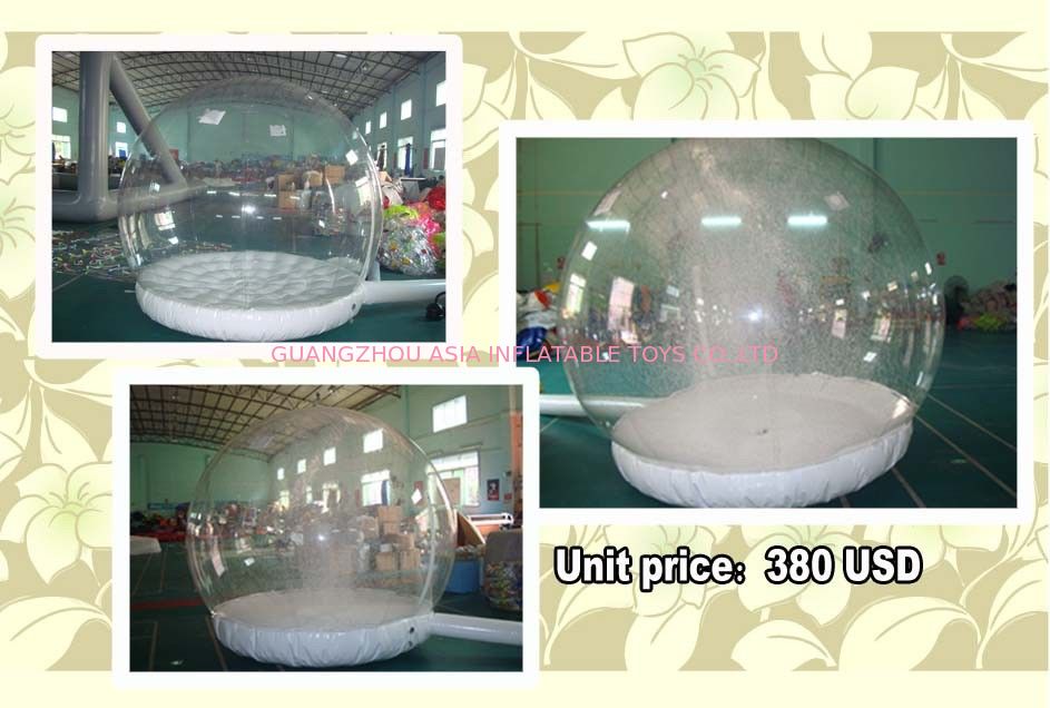 Customize EN71 Inflatable Snow Globe with Snow Machine