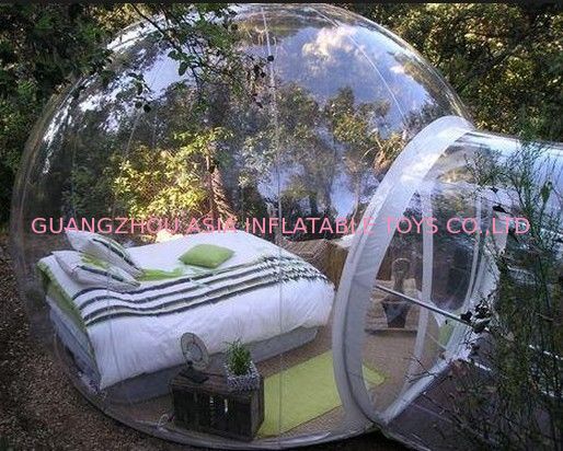 Hiqh Quality Transparent TPU Inflatable Dome Tent for Sale