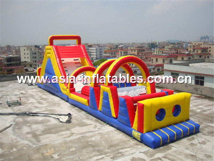 19ml Inflatable Obstacle Courses Games For Children Park Games