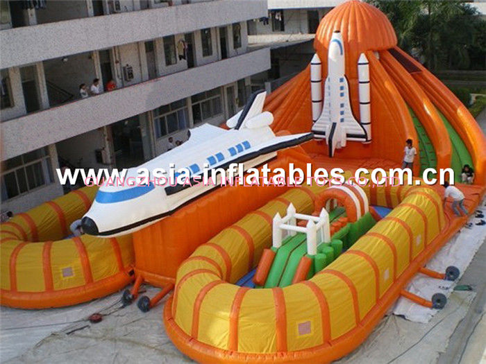 Durable Inflatable Playground With Inflatable Slide Games For Chilren Amusement