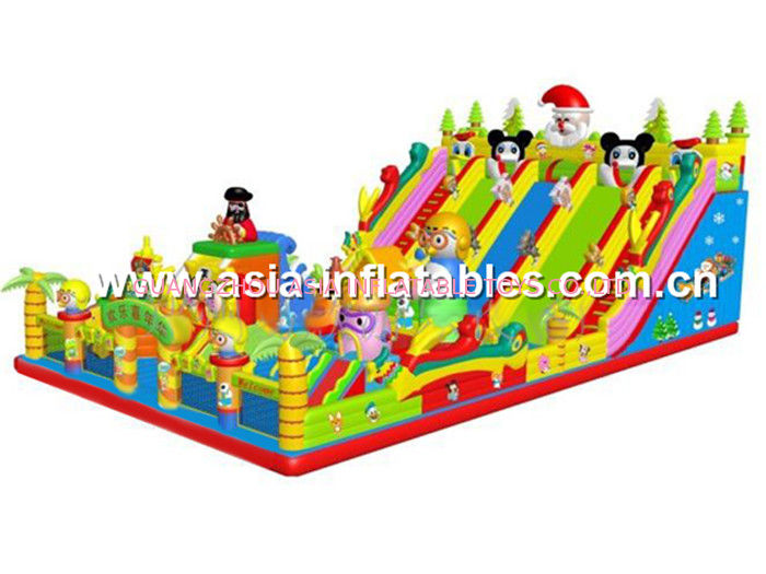 Outdoor Inflatable Play Ground, Inflatable Children Amusement Games