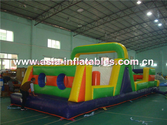 Customized Inflatable Obstacle Challenges Sport Games For Children