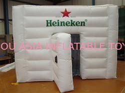 White Medical Cube Inflatable Tent