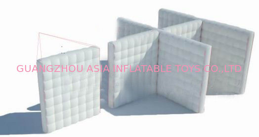 inflatable cube walls for divide office