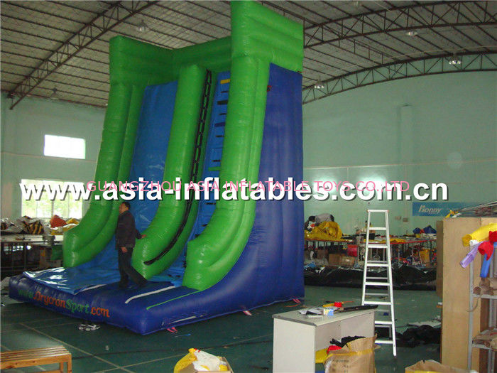 Water Pool With Inflatable Slide For Aqua Park