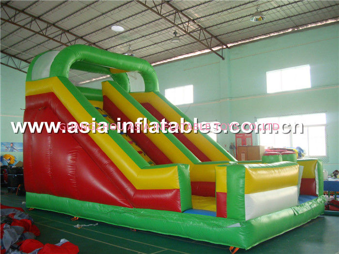 Double Lane Inflatable Slide Game For Outdoor Children Sports Games