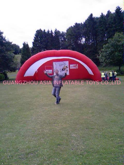 advertising inflatable tunnel tent for rental