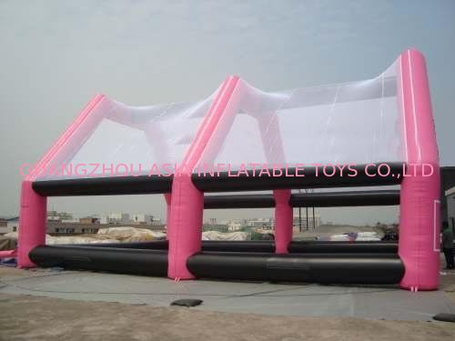 Mobile Inflatable paintball filed for paintball bunker games