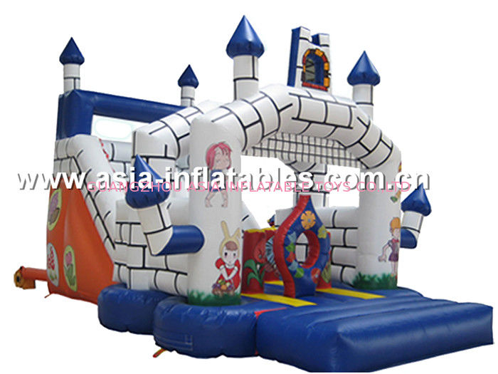 Classocal Inflatable Castle Bouncer And Slide Combo For Kids