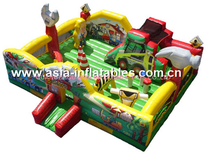 2014 Vivid Popular Transformer Inflatable Combo /Jumping Castle Inflatable /Inflatable Trampoline With Slides CE Certifi