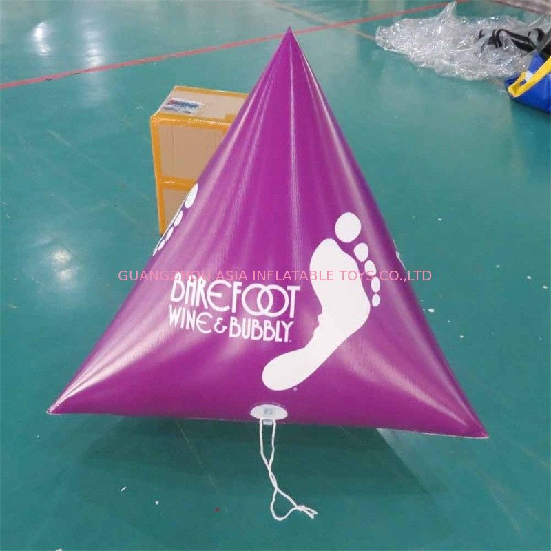 Panton Purple Color Dive Flag & Inflatable Buoys For Lake , River