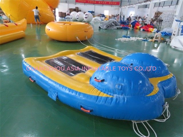 2 People Waterproof Towable Inflatables Flying Fish Tubes