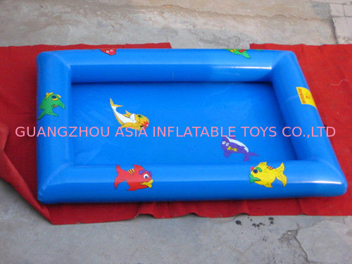 Mobile Indoor Square Shaped Kids Inflatable Pool for Home Using