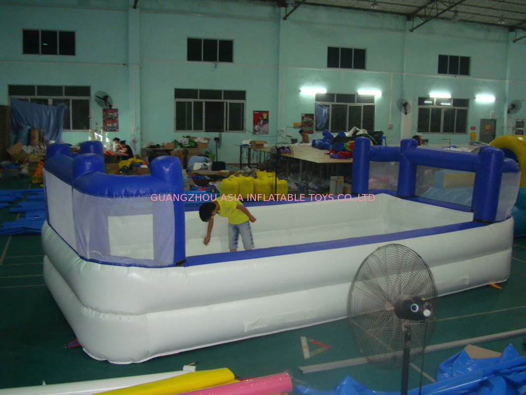 White Colour Kids Inflatable Pool with Back Walls