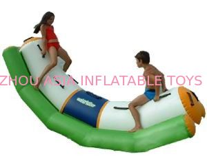Single Inflatable Water Totter / Inflatable Water Sports For Children