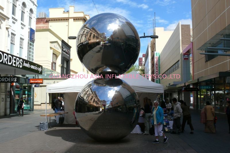 Sliver Inflatable Mirror Ball for release meeting