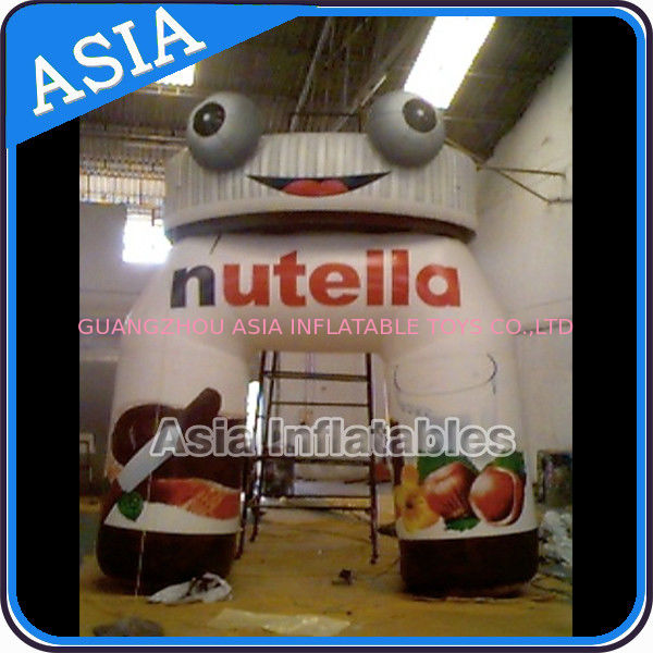 New design cartoon inflatable arch with digital printing for rental