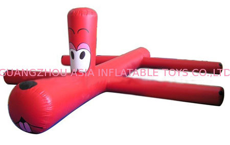 Red Inflatable Water Sports Inflatable Water Toys For Water Park Pool Toys