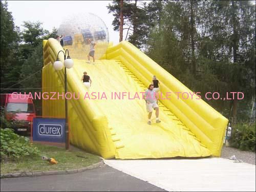 Customize Inflatable Zorb Ball Ramp for Playing