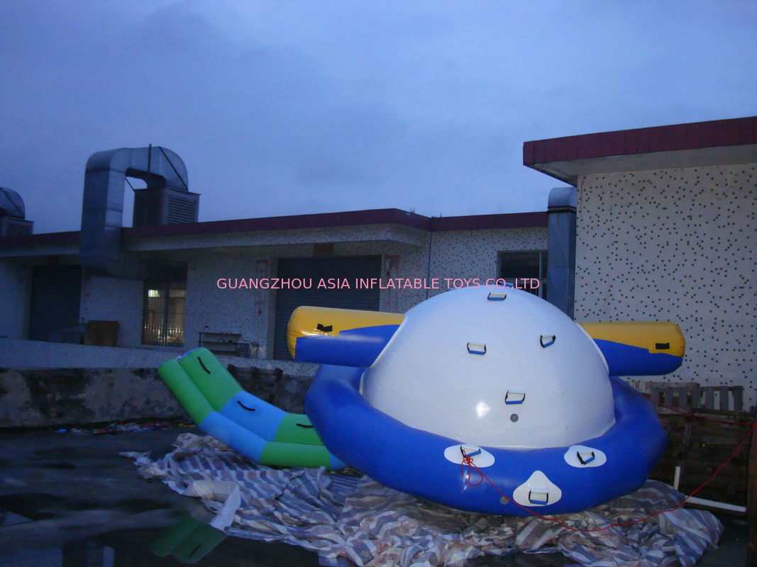 Best Selling 0.6mm Pvc Tarpaulin Inflatable Water Saturn Rocker For Water Games